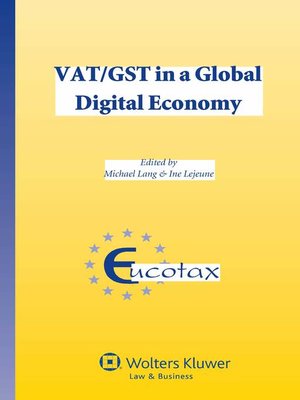 cover image of VAT/GST in a Global Digital Economy